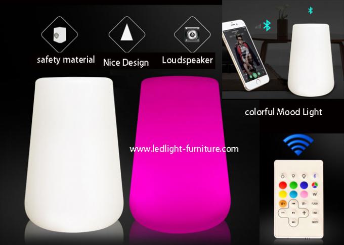 실내/옥외를 위해 변화하는 음악 상자 LED Bluetooth 스피커 색깔