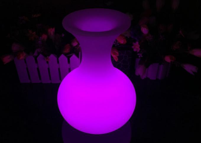 테이블 서비스, 16의 색깔 변화를 위한 재충전용 점화 화병 LED 화분