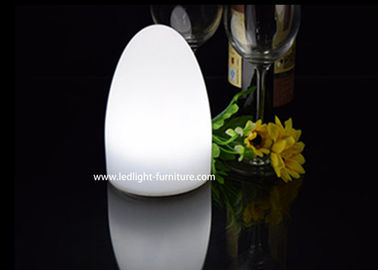 중국 작은 LED 장식적인 테이블 램프, 재충전용 계란 모양 밤 빛  협력 업체