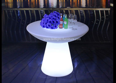 중국 버섯 상업 모양 안뜰 LED 탁자는 불이 켜집니다 커피용 탁자를 방수 처리합니다  협력 업체