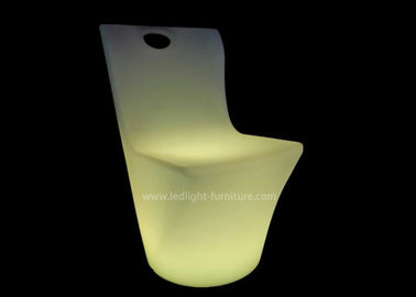 중국 휴대용 손잡이를 가진 대중음식점 LED 막대기 의자/빛을내는 옥외 식사 의자 협력 업체