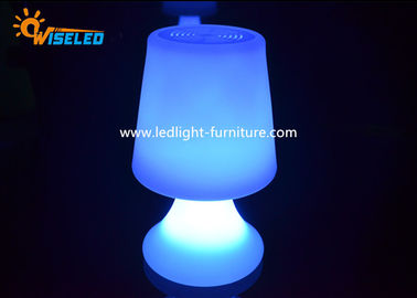중국 테이블 램프 유형은 원격 제어를 가진 Bluetooth 스피커 백색 상자를 지도했습니다 협력 업체