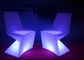 막대기를 위한 다이아몬드에 의하여 형성되는 로비 LED 빛 가구, 지도된 의자 및 테이블 협력 업체