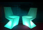 막대기를 위한 다이아몬드에 의하여 형성되는 로비 LED 빛 가구, 지도된 의자 및 테이블 협력 업체