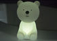 코드가 없는 사랑스러운 LED 놀 곰 밤 빛/아이들의 밤 빛 테이블 램프 협력 업체