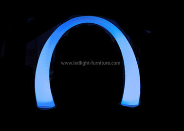 중국 아치/콘/경적 팽창식 LED 빛은 원격 제어를 가진 로고 인쇄를 주문을 받아서 만들었습니다 공장