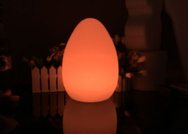 중국 Chang 테이블 정원 온천장 호텔을 위한 장식적인 LED 밤 빛 계란 정취를 착색하십시오 공장