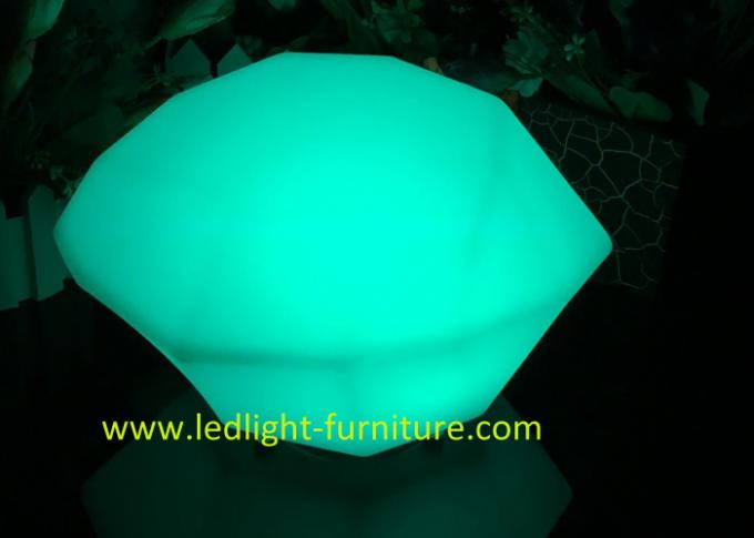 LED 전지 효력 귀여운 색깔 변화 밤 가벼운 돌은 형성하고/형성된 다이아몬드