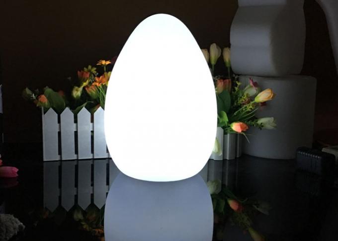Chang 테이블 정원 온천장 호텔을 위한 장식적인 LED 밤 빛 계란 정취를 착색하십시오