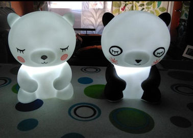 중국 크리스마스 선물 가정 훈장을 위한 귀여운 동물 LED 밤 빛 판다 밤 램프 협력 업체