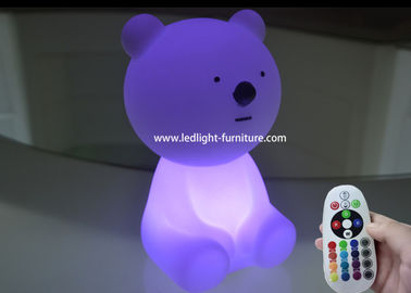 중국 코드가 없는 사랑스러운 LED 놀 곰 밤 빛/아이들의 밤 빛 테이블 램프 협력 업체