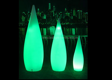중국 에너지 절약 호텔 지면 물 하락 모양을 가진 서 있는 램프 예술 디자인 협력 업체