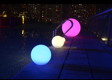 중국 수영풀 훈장을 위해 옥외가 40cm 방수 LED 공에 의하여 점화합니다 협력 업체