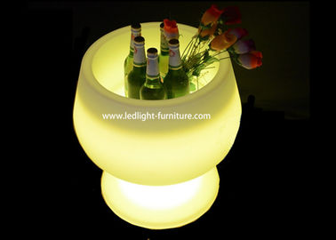 중국 받침 달린 컵 컵은 LED 얼음 양동이를 형성하고/병 홀더를 위한 포도주 물통을 불이 켜집니다 협력 업체