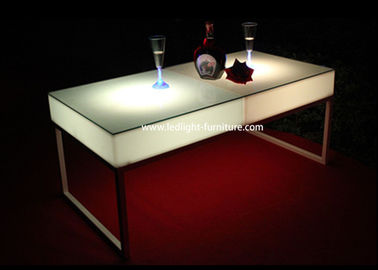 중국 로비 가구를 위한 방수 원격 제어 LED 탁자 120*60cm 협력 업체