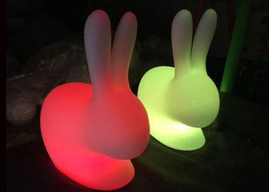 중국 아이 다채로운 빛, 소성 물질을 가진 놀이에 의하여 지도되는 놀 가구 토끼 의자 협력 업체