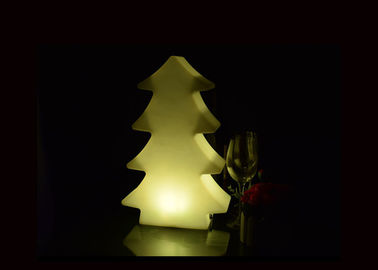 중국 PE 물자 축제 훈장 빛 다채로운 크리스마스 나무 테이블 램프 협력 업체
