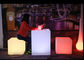 LED를 바꾸는 옥외 색깔은 호텔/선술집/KTV를 위해 재충전용 가벼운 의자를 삼승합니다 협력 업체