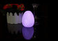 연약한 PVC는 3*LR44 건전지를 가진 참신 밤 빛 계란에 의하여 형성된 빛을 지도했습니다 협력 업체
