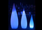 에너지 절약 호텔 지면 물 하락 모양을 가진 서 있는 램프 예술 디자인 협력 업체