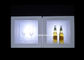 막대기 포도주 전시를 위해 재충전용 원격 제어 사각 LED 얼음 양동이 협력 업체